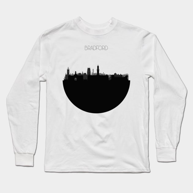 Bradford Skyline Long Sleeve T-Shirt by inspirowl